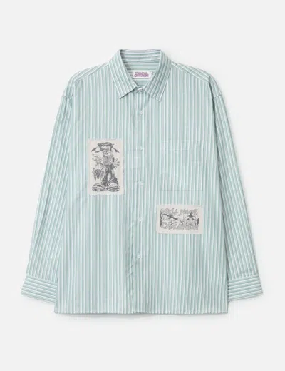 Tell Your Children Castle Grounds Striped Shirt
