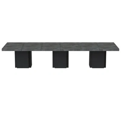 Temahome Dusk 178'' Dining Table In Concrete Look