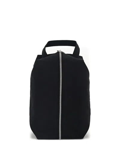 Tembea Small Zip-top Wash Bag In Black