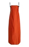 Temily Summer Bones Signature Satin Maxi Dress