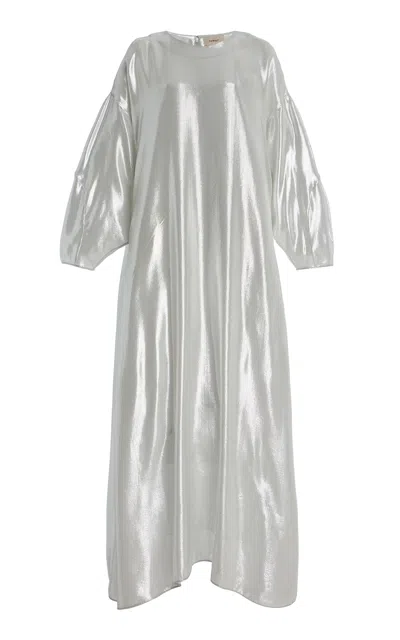 Temily The Songlines Signature Silk Maxi Dress