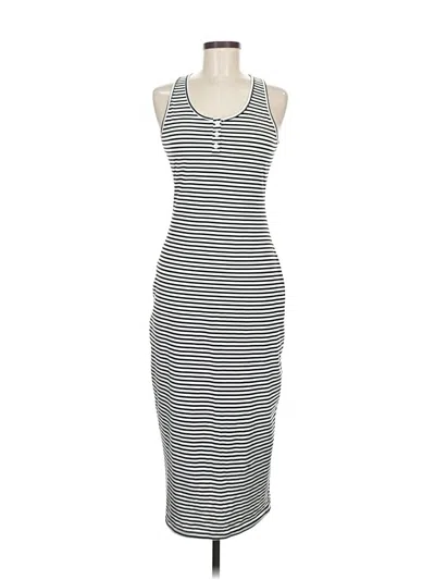 Pre-owned Temofon Casual Dress In Gray