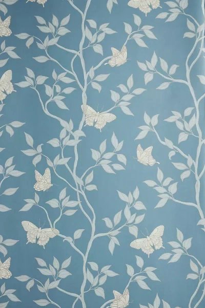 Tempaper & Co. Monarch Wallpaper In Blue