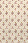 Tempaper & Co. Ogee Garden Printed Grasscloth Wallpaper