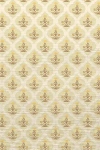 Tempaper & Co. Ogee Garden Printed Grasscloth Wallpaper