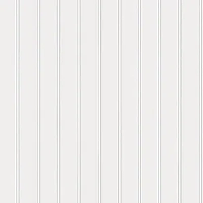 Tempaper Beadboard Peel And Stick Wallpaper In White