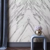 Tempaper Book-matched Marble Mural Wallpaper In Black