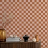 Tempaper Checkmate Peel & Stick Wallpaper In Pink