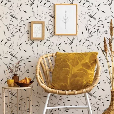Tempaper Dragonfly Peel & Stick Wallpaper In Neutral