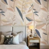 Tempaper Garden Party Mural Wallpaper In Sand
