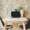 Tempaper Geo Composition Peel & Stick Wallpaper In Blue