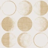 TEMPAPER MOONS IVORY SKY PEEL AND STICK WALLPAPER