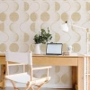 Tempaper Moons Peel & Stick Wallpaper In Sand