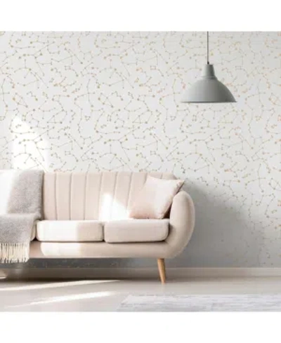 Tempaper Novogratz Constellations Peel And Stick Wallpaper In Frost