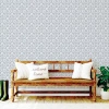 Tempaper Ornamental Tile Peel & Stick Wallpaper In Gray