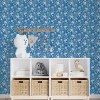 Tempaper Otomi Dove Peel & Stick Wallpaper In Blue