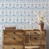 Tempaper Pacific Wave Peel & Stick Wallpaper In Blue