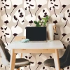 Tempaper Painted Palm Peel & Stick Wallpaper In Sand