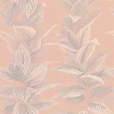 Tempaper Pastel Palm Peel And Stick Wallpaper In Med Pink