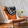 Tempaper Shift Peel & Stick Wallpaper In Black