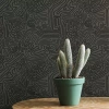 Tempaper Sketch Peel & Stick Wallpaper In Black
