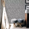 Tempaper Swell Peel & Stick Wallpaper In Black