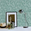 Tempaper Swell Peel & Stick Wallpaper In Green