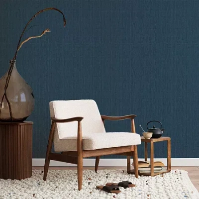 Tempaper Textured Rattan Peel & Stick Wallpaper In Brown