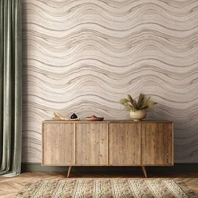 Tempaper Travertine Mural Wallpaper In Sand