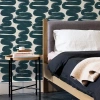 Tempaper Wiggle Room Peel &amp; Stick Wallpaper In Blue