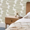 Tempaper Wiggle Room Peel & Stick Wallpaper In Sand