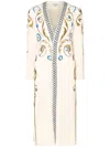 Temperley London Alessia Kimono In Neutrals