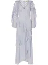 Temperley London Angelico Maxi Dress In Blue