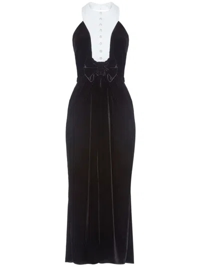 Temperley London Ashcombe Midi Dress In Black