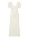 Temperley London Perlenverziertes Maxikleid Mit V-ausschnitt