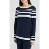 Temperley London Bretton Knit Top In Blue