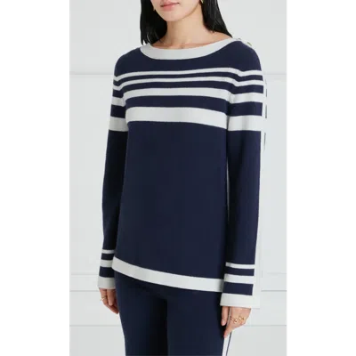 Temperley London Bretton Knit Top In Blue