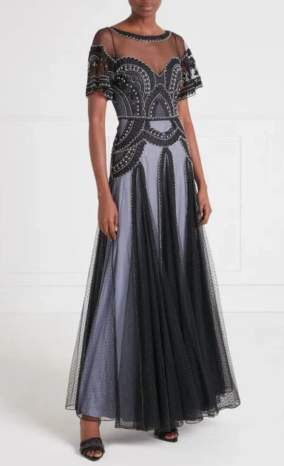 Temperley London Camille Gown In Black