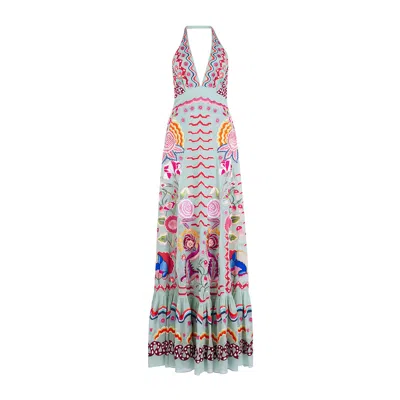 Temperley London "chimera" Dress In Multi