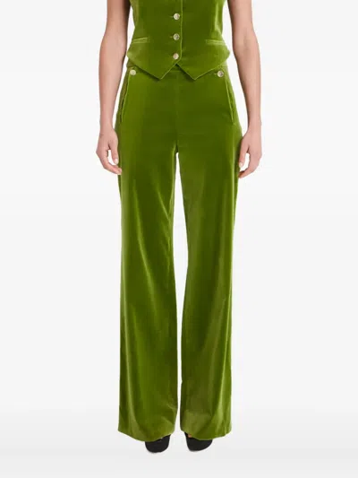 Temperley London Clove Velvet Trousers