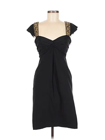 Pre-owned Temperley London Cocktail Dress In Black