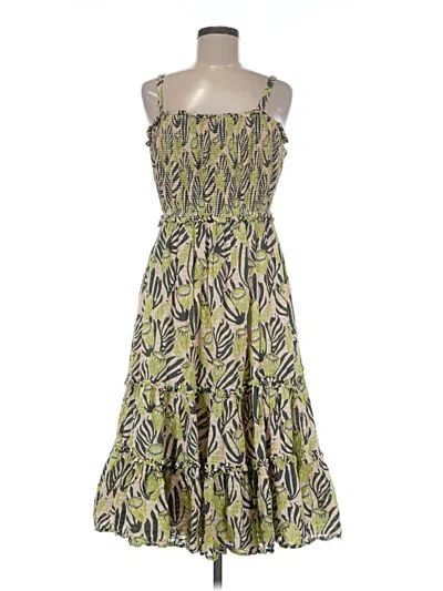 Pre-owned Temperley London Cocktail Dress In Green