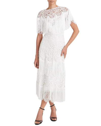 Temperley London Cordelle Tassel Dress In White
