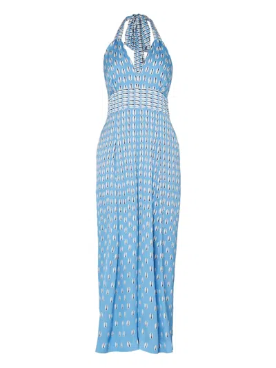 Temperley London Cowrie Print Jumpsuit