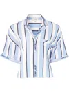 Temperley London Dominque Shirt In Blue