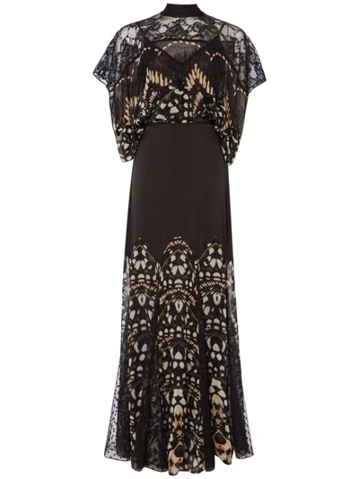 Temperley London Emperor Maxi Dress In Black