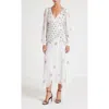 Temperley London Etoile Wrap Dress In White
