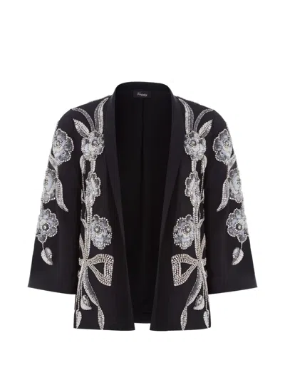 Temperley London Floral Beaded Lana Jacket In Multi