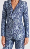 Temperley London Francis Blazer In Blue