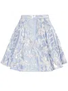 Temperley London Frankel Skirt In Blue